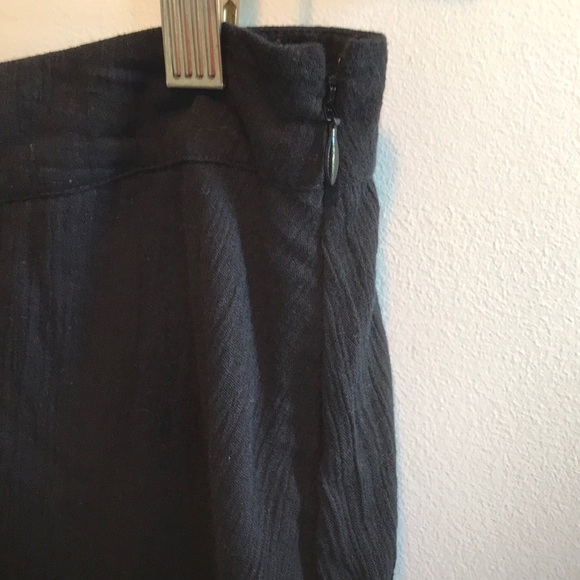 NWOT Free People Gauzy Flounce Skirt XS M L Black - Picture 5 of 10